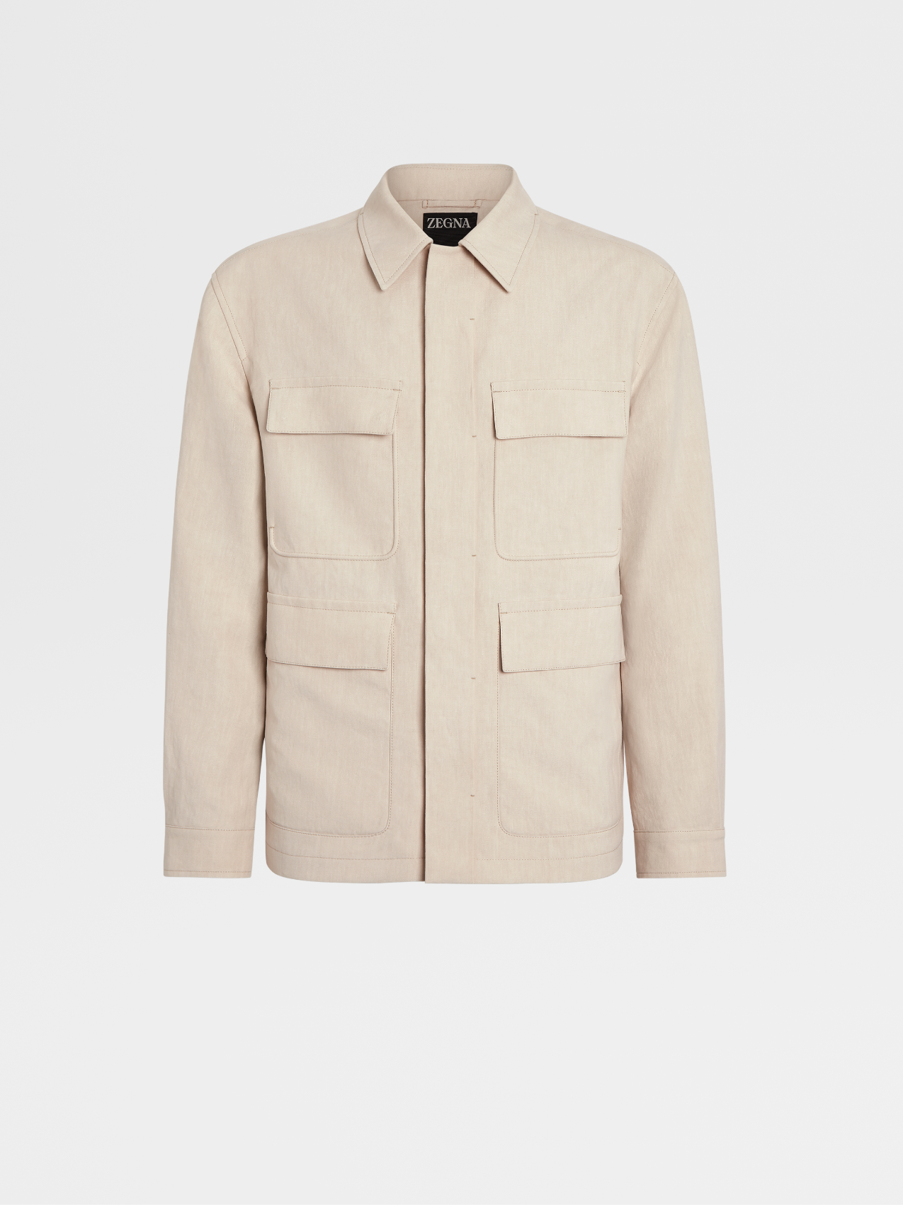 Pure Linen Field Jacket
